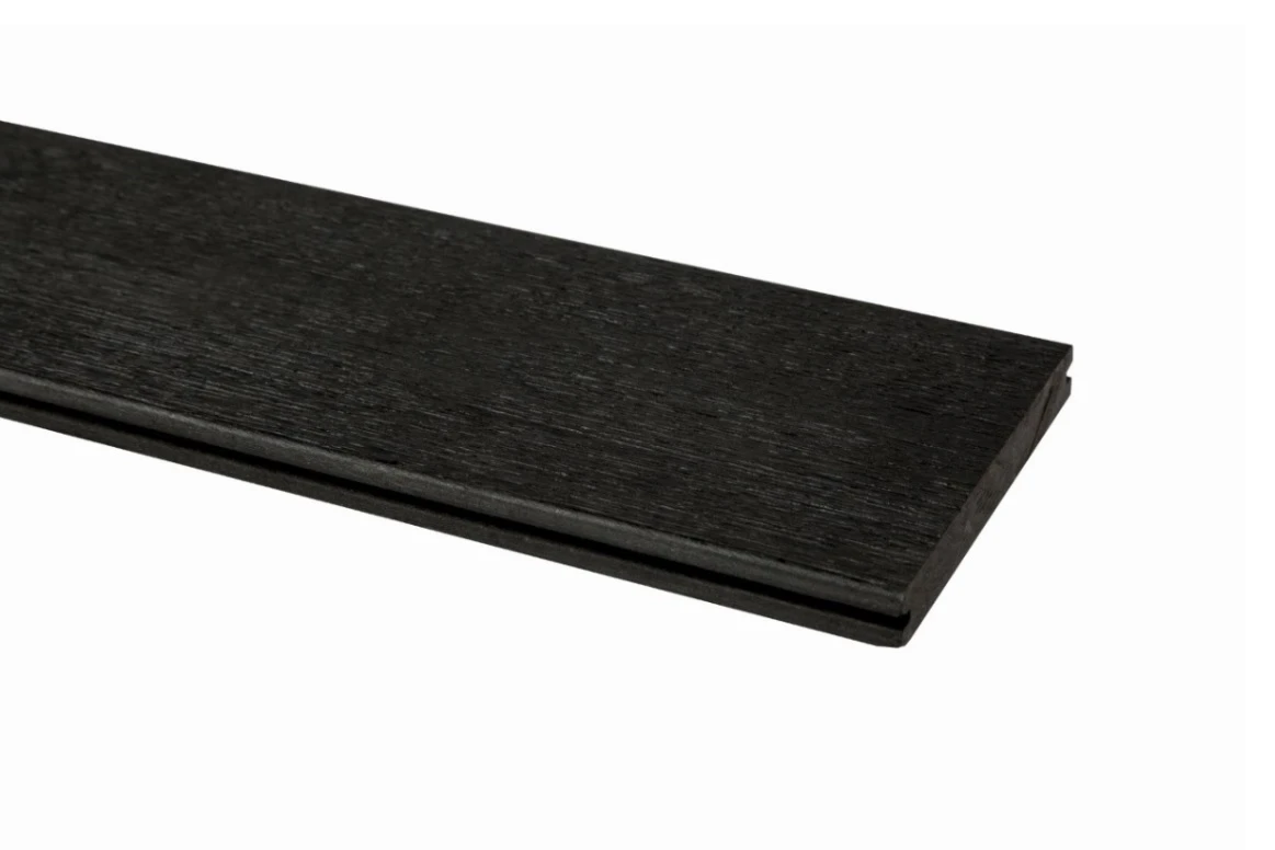 CarpGarant Vlonderplank Composiet 1.9 x 13.5 cm (19 x 135 mm) Vintage Massief Antraciet - Lengte 400 - Afbeelding 2